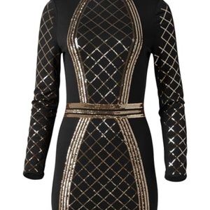 Venus Sequin Bodycon Dress NWT size 6